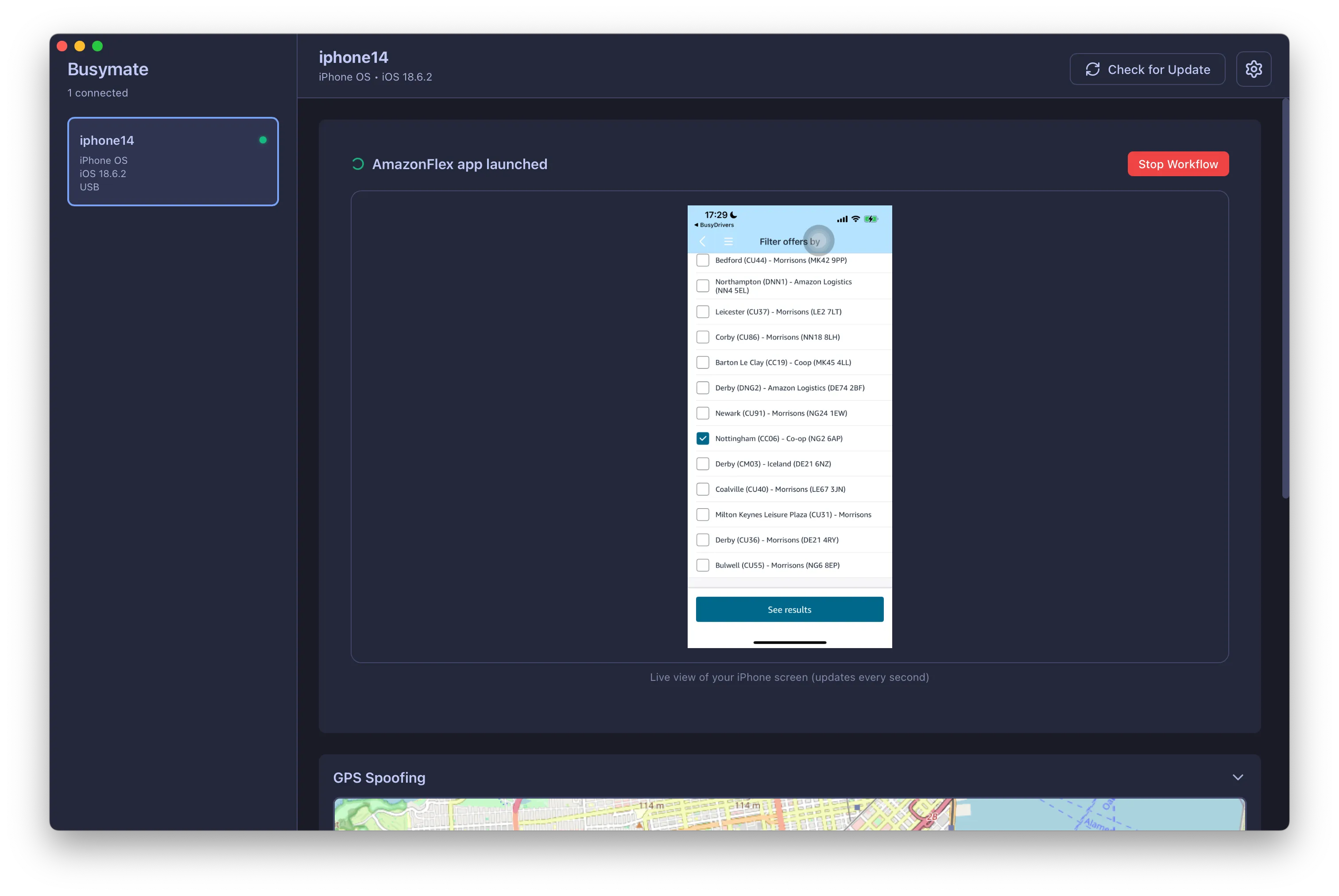 Smart filter configuration