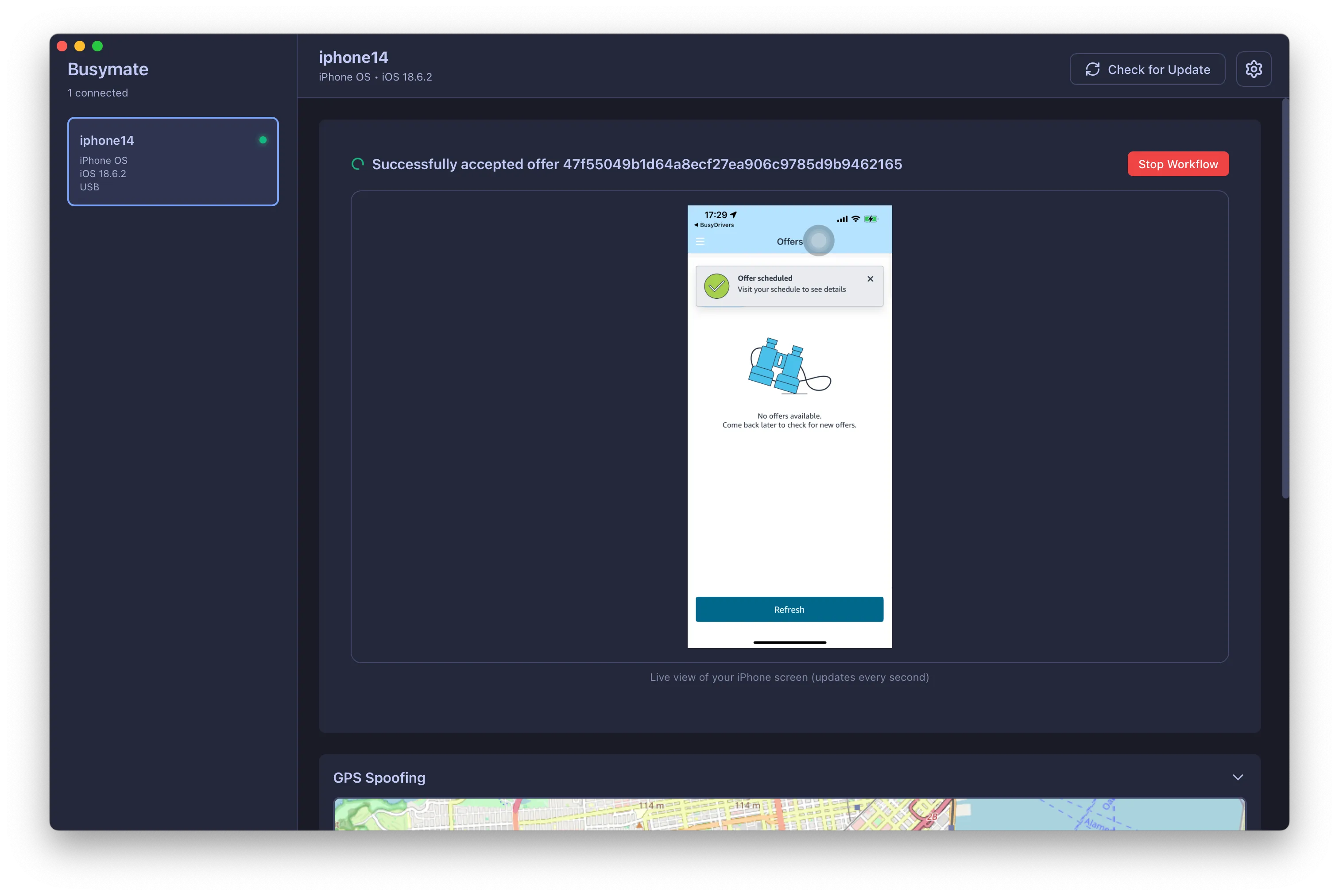 Bulk operations monitoring
